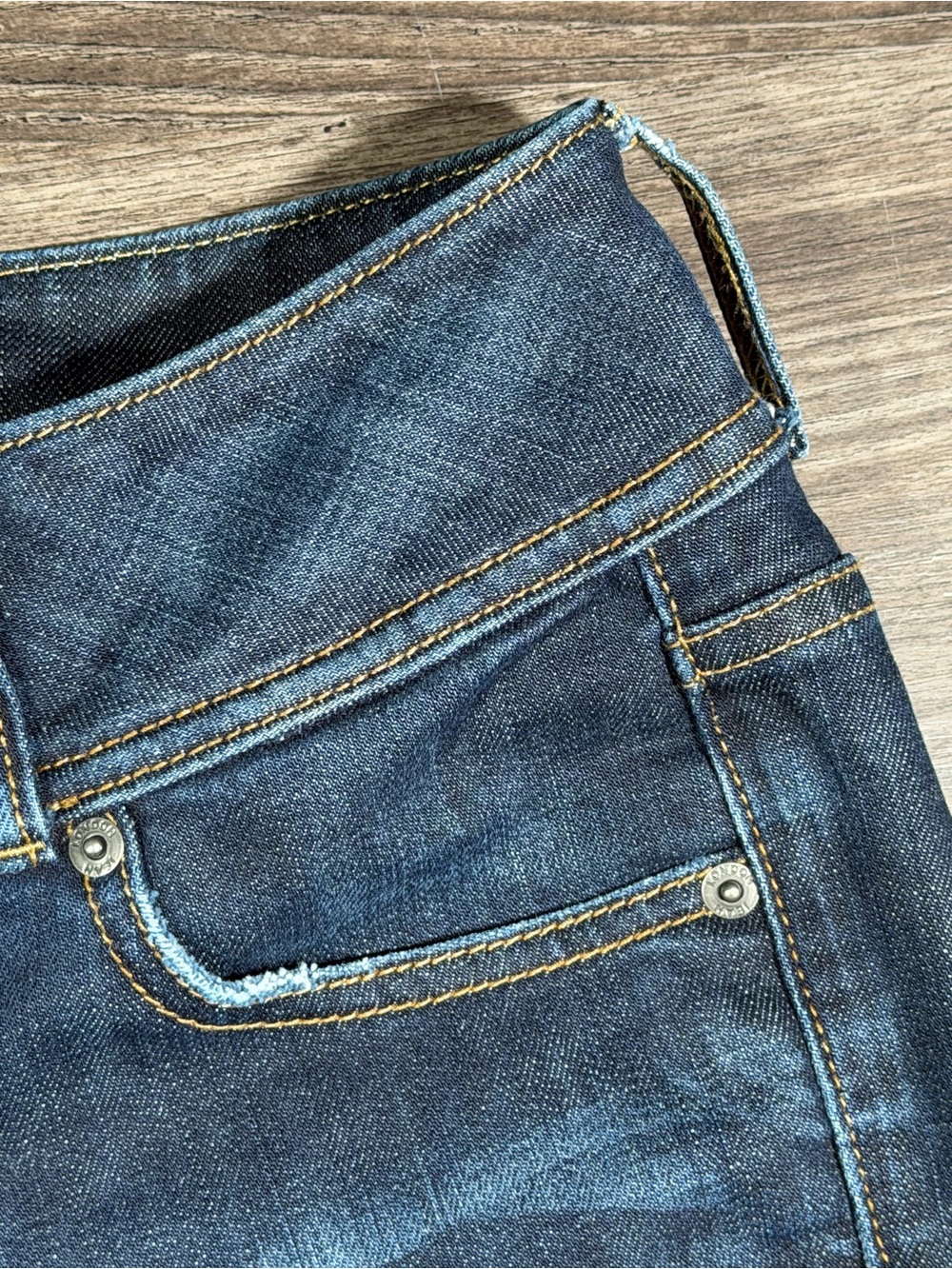 LONDON JEAN Y2K Vintage VICTORIA’S SECRET Mid Rise Whiskered Boot Cut Jeans 4 - Picture 6 of 12